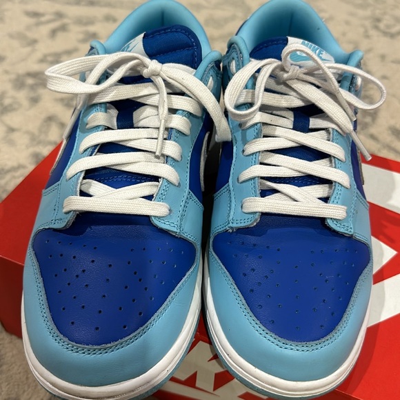 Men’s Nike Dunk Low Argon Blue Size 8.5 - Picture 7 of 8